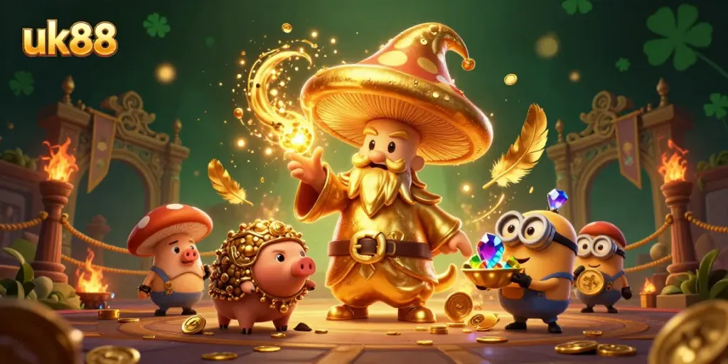 Experience unmatched thrills at uk88 with golden treasures, magical characters, and dynamic casino gaming.