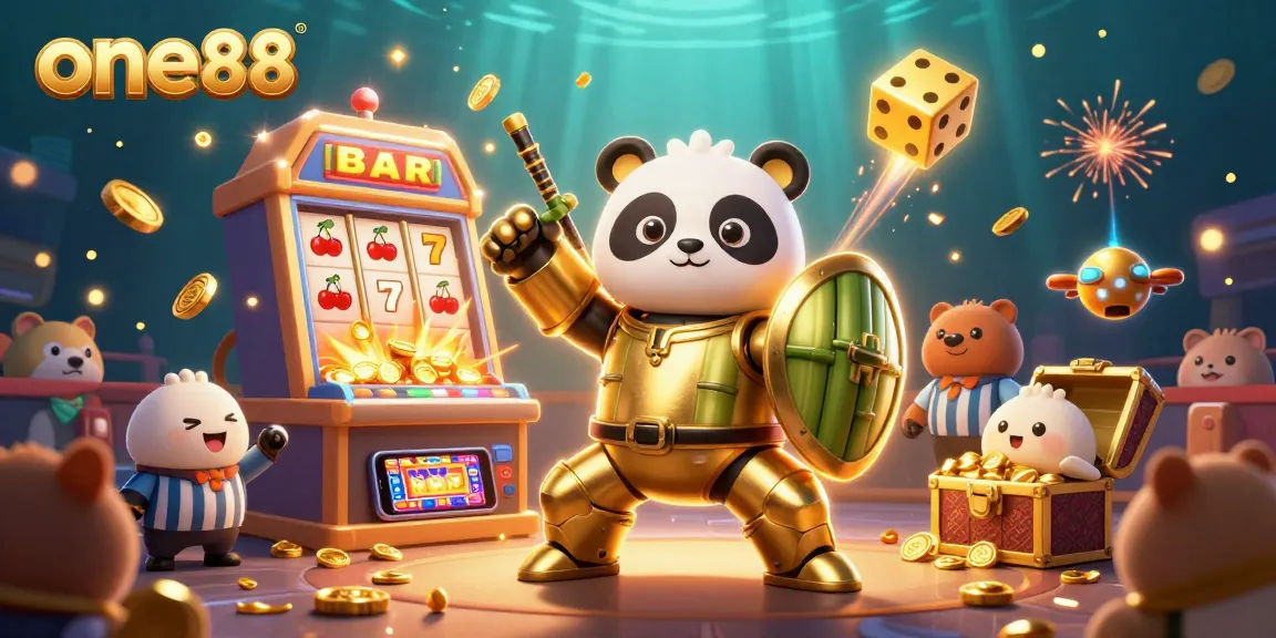 Experience thrilling gameplay at one88 with vibrant 3D casino illustrations showcasing action-packed moments.