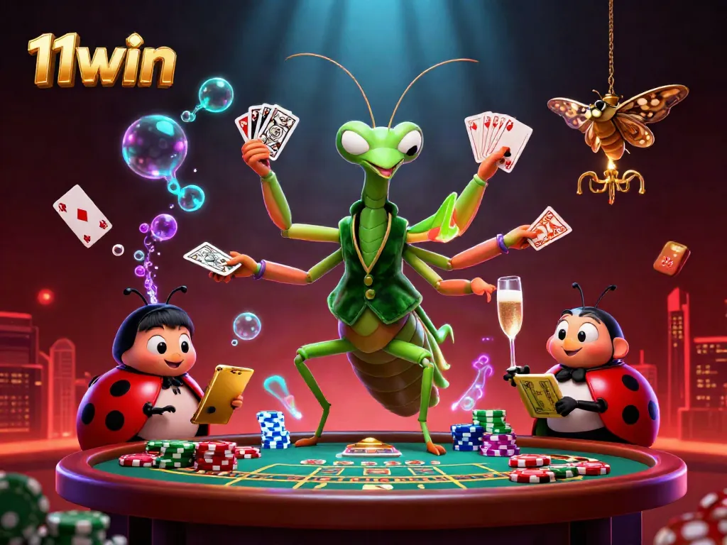 Engage in thrilling live casino experiences at 11win with energetic characters and dynamic elements.