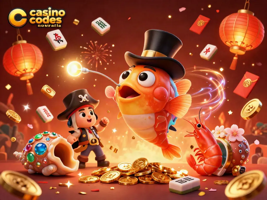 Explore exciting casino codes australia with vibrant 3D illustration highlighting fun gaming elements and characters.