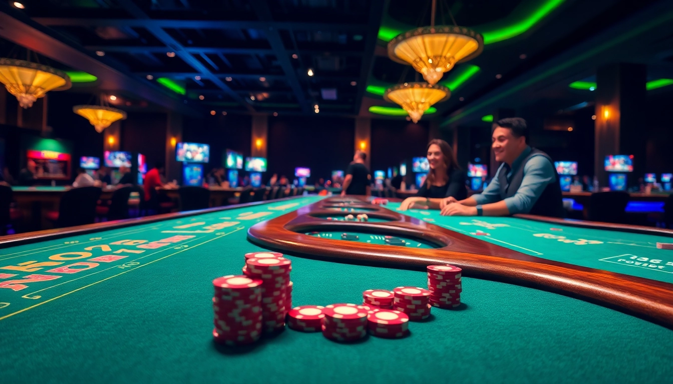 Le retrait instantané pour paris sportif offert dans un environnement de casino vibrant.