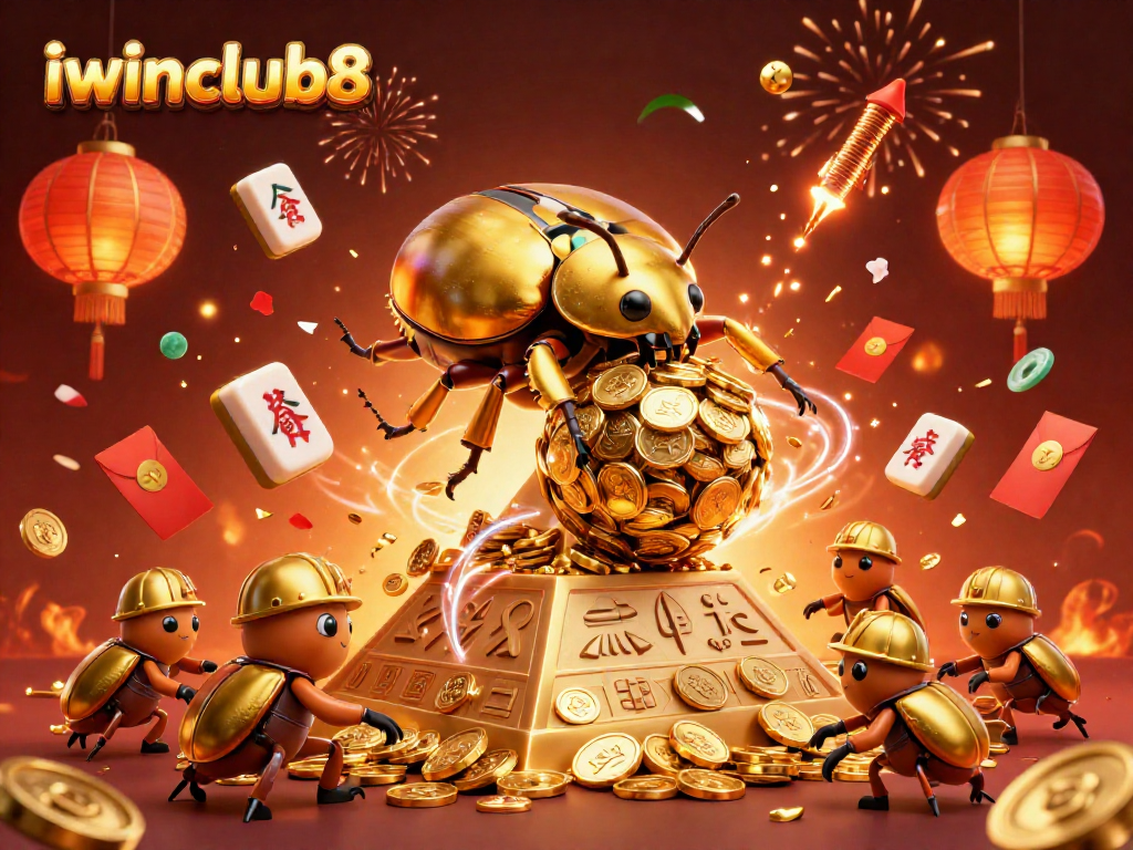 Join the fun at iwinclub8 with vibrant casino-themed celebrations and winning moments!