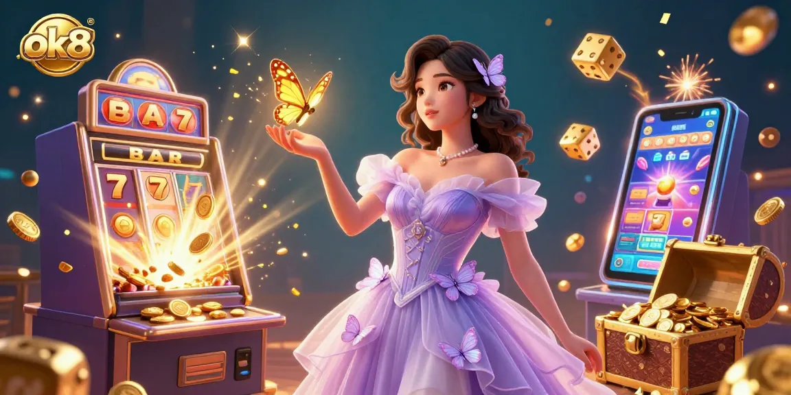 Win big at ok8 with exciting slot games and dazzling jackpots in a vibrant casino scene.