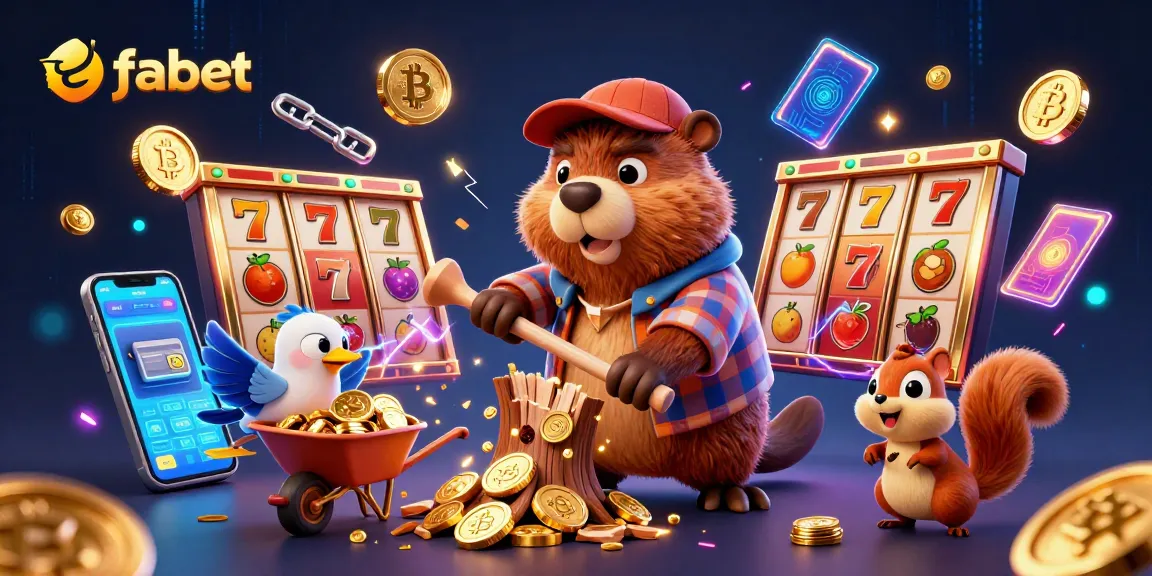 Engage with fabet's thrilling casino experience while spotting golden coins raining down.