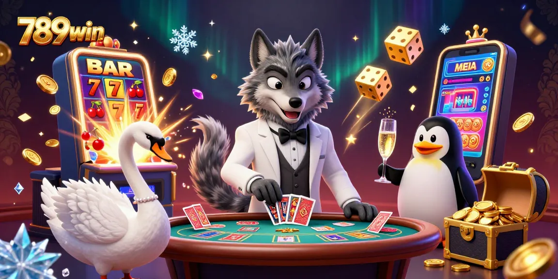 Experience the thrill of winning at 789win with vibrant casino games and dynamic characters.