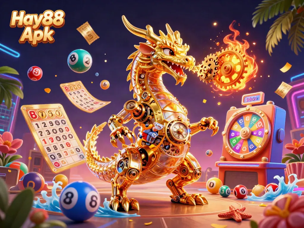 Play thrilling games with Hay88 Apk featuring stunning animations and casino elements.
