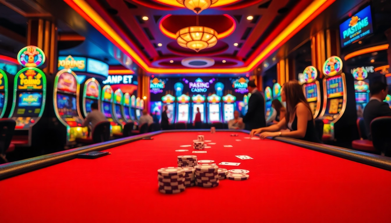 Découvrez les meilleurs bonus de casino au poker avec une ambiance vibrante.