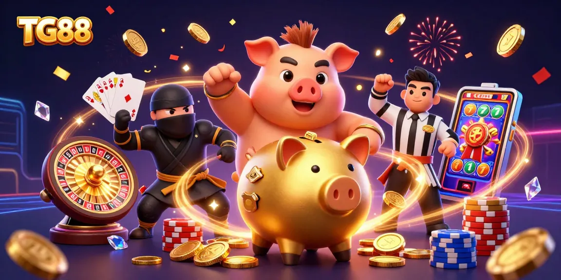 Win big with TG88 at the online casino featuring dynamic slot games and vibrant gaming action