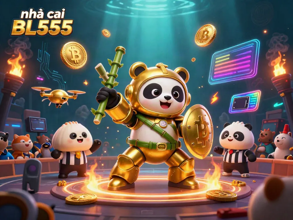 Engage with nhà cái BL555 through an exciting 3D casino arena featuring crypto elements and dynamic characters.