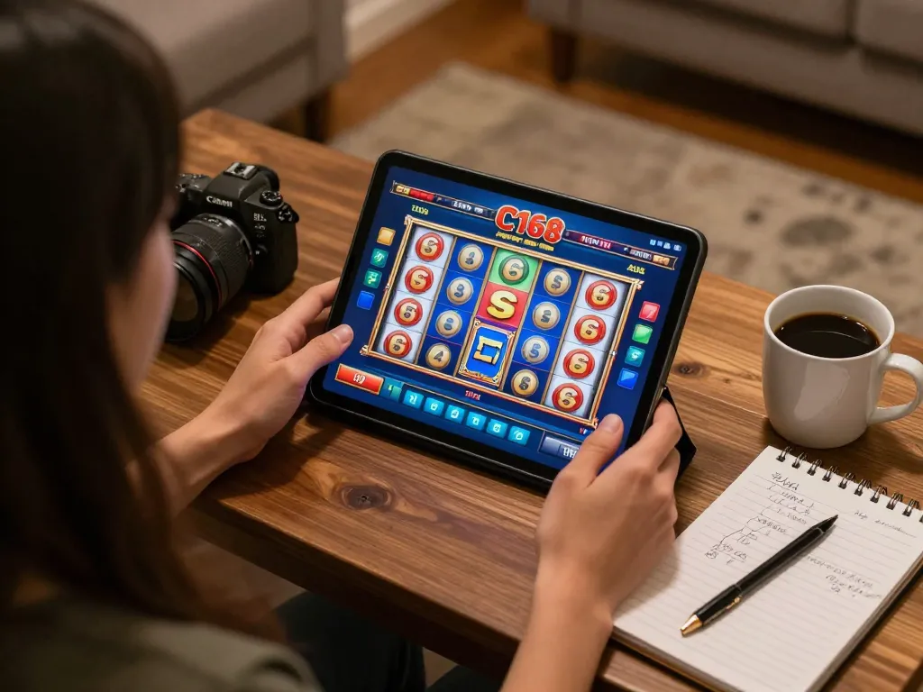 Experience thrilling gameplay at C168 while enjoying a cozy home gaming session