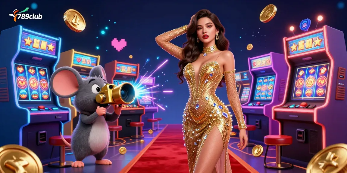 Immerse yourself in the vibrant casino experience of 789club, showcasing dynamic gaming elements and rich visuals.