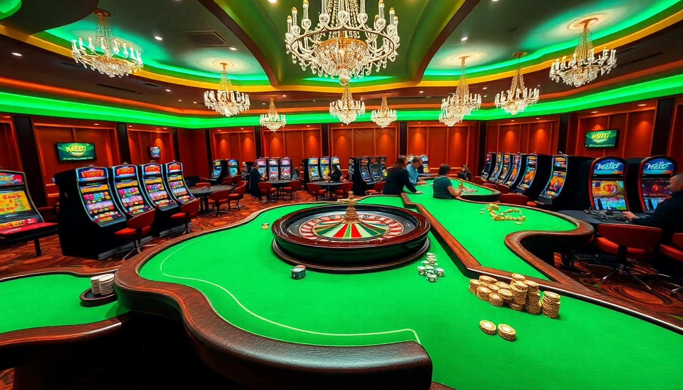 Jogadores da K997 interagindo com jogos de cassino e promoções exclusivas em um ambiente luxuoso.