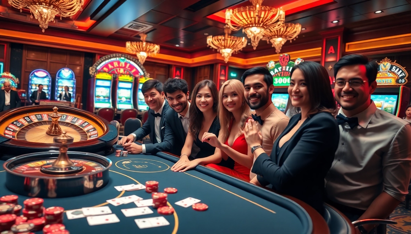 Participe de uma jogabilidade emocionante no cassino online AA888, com atmosfera animada e experiência de jogo premium.