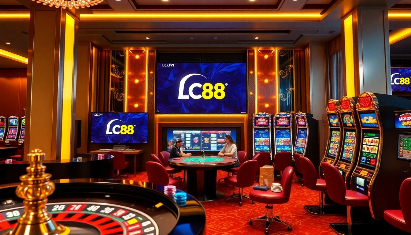 Experience thrilling gaming at lc88 com with vibrant slot machines and engaging poker tables.