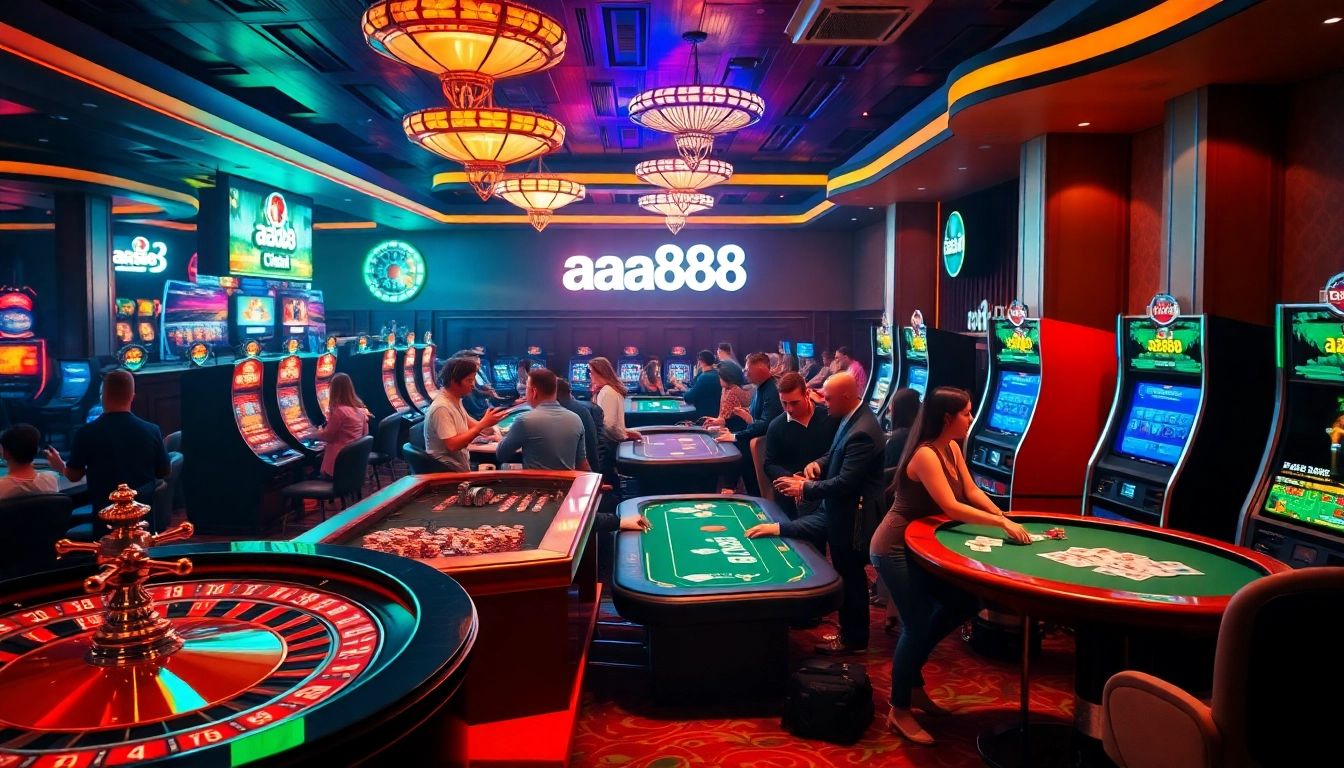 Experimente momentos emocionantes nos casinos aa888, com jogos dinâmicos e jogadores engajados.